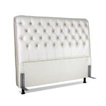 Cabeceira De Cama Box Queen 158 cm Padua Larhome Bege.