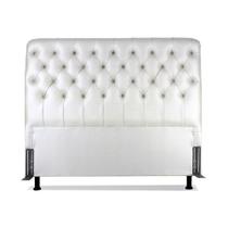 Cabeceira de Cama Box Queen 158 cm Padua Larhome Off White.