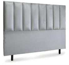 Cabeceira De Cama Box Roma Casal 140 cm Suede Prata Do Lar Móveis e Decoração Cabeceira De Cama Box Roma Casal 140 cm Suede Prata Do Lar Móveis e Decoração