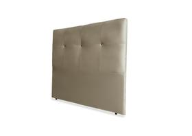 Cabeceira De Cama Box Sofia Casal 140cm X 106cm Suede Nude Ms Decor