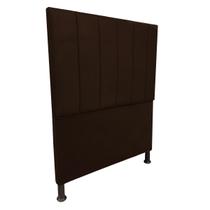 Cabeceira de Cama Box Solteiro 110cm Estofada Laura - Cores