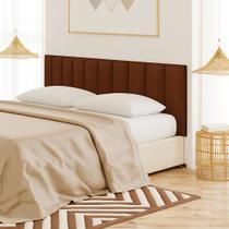 Cabeceira de Cama Box Solteiro ou Casal Estofada Modulada Estrutura interna em plástico