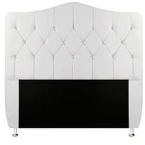 Cabeceira de Cama Casal Queen Capitone Com Strass Estofada Atena 1.60 Cm Nanda Decor