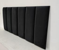 Cabeceira de Cama em Módulo 60x20, Tecido Suede Cabeceira de Cama em Módulo 60x20, Tecido Suede