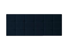 Cabeceira de Cama Estofada / Almofadada Cama Box Queen 1,60 x 55 Painel Calipha / Bia Azul