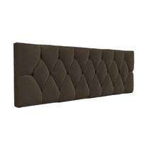 Cabeceira De Cama Estofada Capitonê Luna Essencial Suede RBL