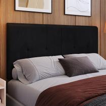 Cabeceira de Cama Estofada DUBAI 1.40 BOX Casal Detalhes em Capitonê Cores