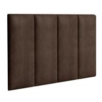 Cabeceira De Cama Solteiro Box Estofada Suede 90x56Cm Varias Cores - Moveis Fast Online