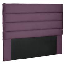 Cabeceira de Casal 140 cm Italy Veludo Violeta - Nexta Casa