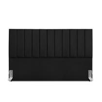Cabeceira de Casal King Dalia 195 cm Com Frame material sintético Preto Cabeceira de Casal King Dalia 195 cm Com Frame material sintético Preto
