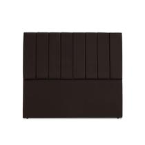 Cabeceira de Casal Queen Dalia 160 cm Suede Marrom Com Frame Cabeceira de Casal Queen Dalia 160 cm Suede Marrom Com Frame