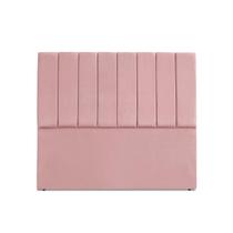 Cabeceira de Casal Queen Dalia 160 cm Suede Rosa Com Frame Cabeceira de Casal Queen Dalia 160 cm Suede Rosa Com Frame