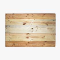 Cabeceira de Pallet para Cama de Solteiro 120x80 cm - Madeira 100%