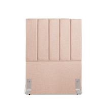 Cabeceira de Solteiro Dalia 90 cm Linho Rosa Com Frame Cabeceira de Solteiro Dalia 90 cm Linho Rosa Com Frame