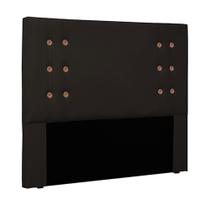 Cabeceira Decorativa 1,40M Kors PU Marrom G63 - Gran Belo Cabeceira Decorativa 1,40M Kors PU Marrom G63 - Gran Belo