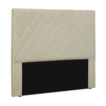 Cabeceira Decorativa King Size 1,95M Baelon Pu Marfim G63 - Gran Belo Cabeceira Decorativa King Size 1,95M Baelon Pu Marfim G63 - Gran Belo