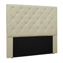 Cabeceira Decorativa King Size 1,95M Tàzio PU Marfim G63 - Gran Belo