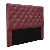 Cabeceira Decorativa King Size 1,95M Tàzio Veludo Vinho G63 - Gran Belo