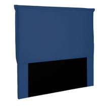 Cabeceira Decorativa King Size 1,95M Trento Suede Azul Marinho G63 - Gran Belo Cabeceira Decorativa King Size 1,95M Trento Suede Azul Marinho G63 - Gran Belo