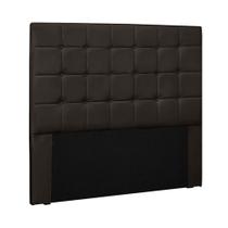 Cabeceira Decorativa King Size 1,95M Tropea PU Marrom G63 - Gran Belo Cabeceira Decorativa King Size 1,95M Tropea PU Marrom G63 - Gran Belo