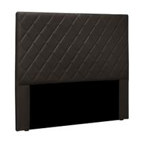 Cabeceira Decorativa Queen Size 1,60M Baelon Pu Marrom G63 - Gran Belo Cabeceira Decorativa Queen Size 1,60M Baelon Pu Marrom G63 - Gran Belo