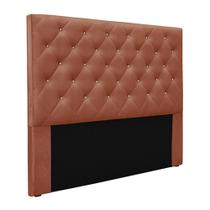 Cabeceira Decorativa Queen Size 1,60M Tàzio Veludo Cobre G63 - Gran Belo