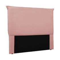 Cabeceira Decorativa Queen Size 1,60M Trento Veludo Rosa G63 - Gran Belo Cabeceira Decorativa Queen Size 1,60M Trento Veludo Rosa G63 - Gran Belo