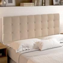Cabeceira Denken Paris para Cama Box King 1,95M Bege Cabeceira Denken Paris para Cama Box King 1,95M Bege