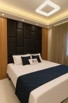 Cabeceira Dominó 2,30X1,60 Em Módulos Estofados Várias Cores