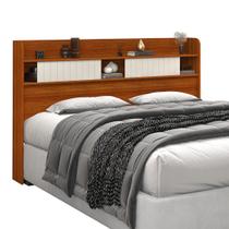 Cabeceira Dubai MDF Funcional Portas Correr Tamanhos