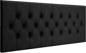 Cabeceira Dubai P/ Cama Box Casal Capitonê 1,40 cm - Preto Cabeceira Dubai P/ Cama Box Casal Capitonê 1,40 cm - Preto