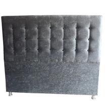 Cabeceira Durasi 15 Suede Amassado Cinza King 195 X 120 RBL