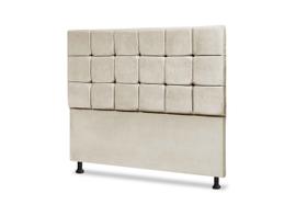 Cabeceira espanha queen bege cama box 160 cm Cabeceira espanha queen bege cama box 160 cm