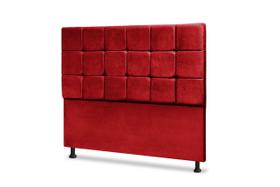 Cabeceira espanha queen vermelha cama box 160 cm Cabeceira espanha queen vermelha cama box 160 cm