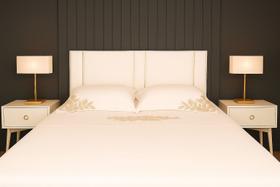 Cabeceira Estofada Antialérgica Adesiva em Módulos