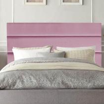 Cabeceira Estofada Argentina 195cm King Size Para Cama Box Quarto Suede Rosa Bebê - Gat Magazine Cabeceira Estofada Argentina 195cm King Size Para Cama Box Quarto Suede Rosa Bebê - Gat Magazine