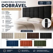 Cabeceira Estofada Bia 1.60 Cama Box Queen - Preto Cabeceira Estofada Bia 1.60 Cama Box Queen - Preto