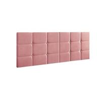 Cabeceira Estofada Bia 1.60 Cama Box Queen - Rosê Cabeceira Estofada Bia 1.60 Cama Box Queen - Rosê