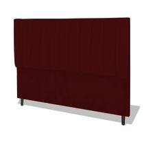 Cabeceira Estofada Box Solteiro Encosto Para Cama Corola 94x126 Marsala Cabeceira Estofada Box Solteiro Encosto Para Cama Corola 94x126 Marsala