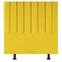Cabeceira Estofada Cama Box Casal 140 cm Karla Suede