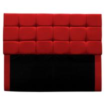 Cabeceira Estofada Cama Box Casal 160 cm Clara Suede