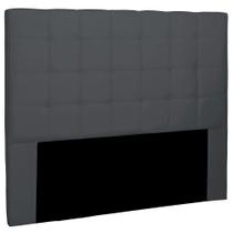 Cabeceira Estofada Cama Box Casal King Size Verona 195cm Suede Cinza - Desk Design Cabeceira Estofada Cama Box Casal King Size Verona 195cm Suede Cinza - Desk Design