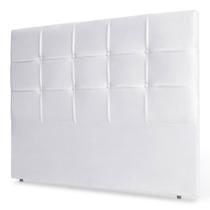 Cabeceira Estofada Cama Box Casal Queen Size Fiorella 160cm Corino Branco - Desk Design Cabeceira Estofada Cama Box Casal Queen Size Fiorella 160cm Corino Branco - Desk Design