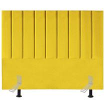 Cabeceira Estofada Cama Box King 195 cm Catarina Suede E Frame