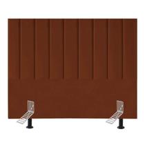 Cabeceira Estofada Cama Box King 195 cm Luísa Veludo E Frame