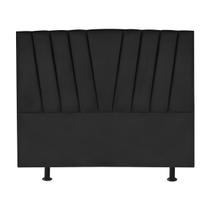 Cabeceira Estofada Cama Box King 195 cm Malu Suede