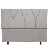 Cabeceira Estofada Cama Box King Jade 195cm Suede