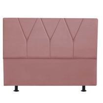 Cabeceira Estofada Cama Box King Jade 195cm Suede