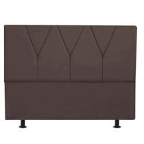 Cabeceira Estofada Cama Box Queen Jade 160cm Suede
