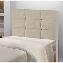 Cabeceira Estofada Cama Box Solteiro 0.90 Julia Suede Speciale Home